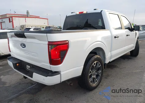 2024 Ford F-150 Stx из США, поврежденный, VIN 1FTEW2KP6RKD27921